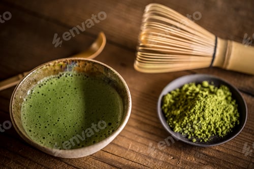 Preview: Green matcha tea