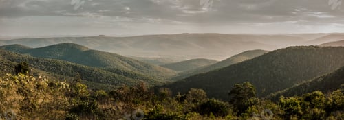 Preview: Landscape of the Eastern Cape at sunset