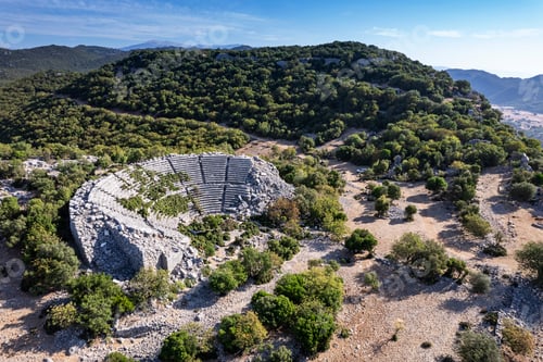 Preview: Ruins of the ancient city of Kyaneai, Turkey