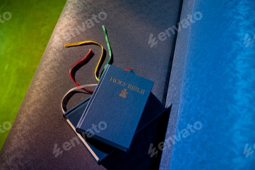 Preview: Bibles On Church Pews