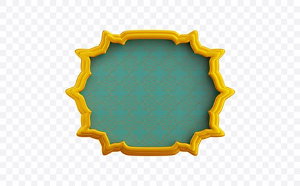 Preview: Islamic Sunburst Frame