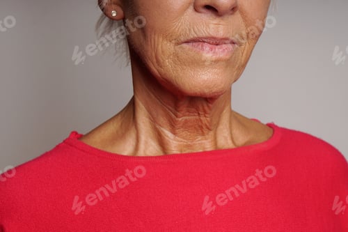 Preview: mature woman with wrinkles