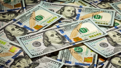 Preview: Pile of United States One Hundred Dollar Bills