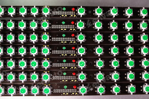 Preview: Panel of LED light indicators is in the production