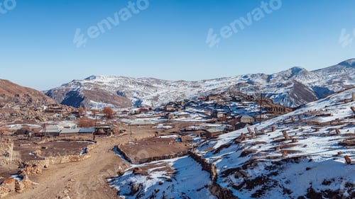 Preview: Highland ancient Gryz village in Azerbaijan