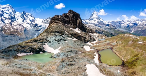 Preview: View of Matterhorn (Cervino) from Gornergrat, Switzerland