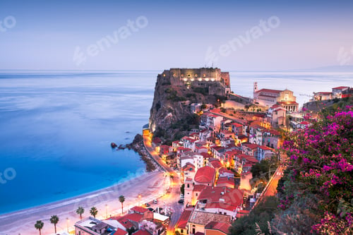 Preview: Scilla, Italy on the Mediterranean at Dawn