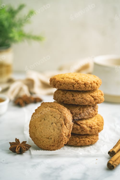 Preview: Homemade peanut or almond butter cookies