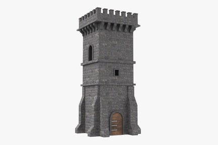Preview: Medieval Stone Castle Tower