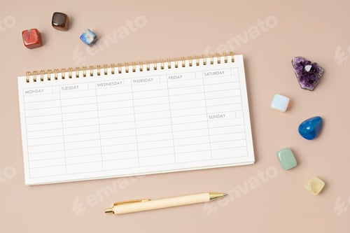 Preview: Healing chakra crystals. Rituals with gemstones for career, wealth, concentration, business