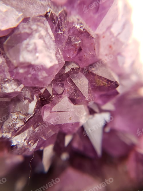 Preview: Crystal amethyst purple