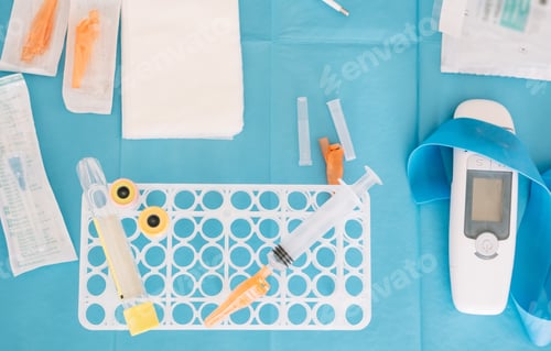 Preview: Various medical equipment for COVID 19 diagnostic
