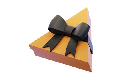 Preview: Triangle Shaped Gift Box