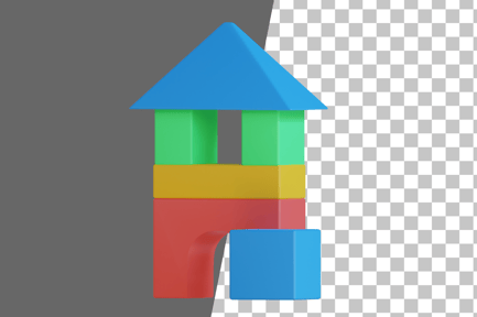 Preview: Blocks 3D Icon