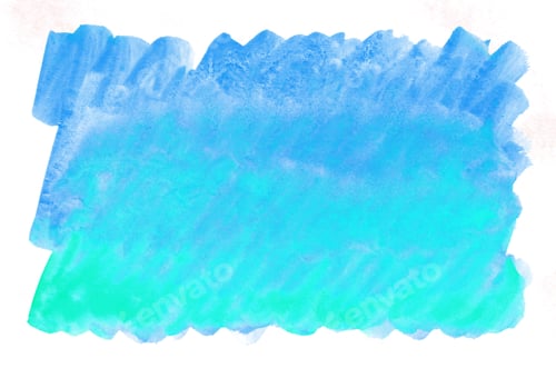 Preview: Colorful blue green turquoise watercolor background for wallpaper
