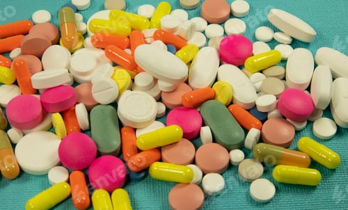 Preview: a lot of pills and leftover medicines