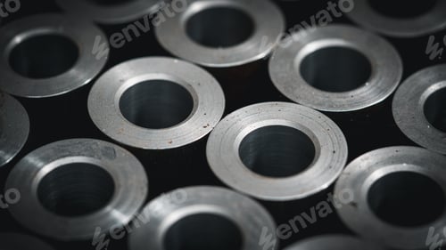 Preview: Metal elements of mechanical for industrial., Abstract texture and background.