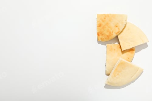 Preview: Tasty bakery food concept - delicious Pita, food for making in home
