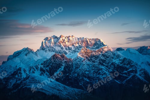 Preview: Alpenglow over Rote Wand at Sunrise