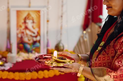 Preview: Participating in Ganesh Festival Celebration with Decorations