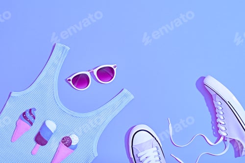 Preview: Purple Summer Set