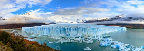 Preview: Perito Moreno Glacier, Argentino Lake. Autumn in Los Glaciares National Park. Argentina. Andes