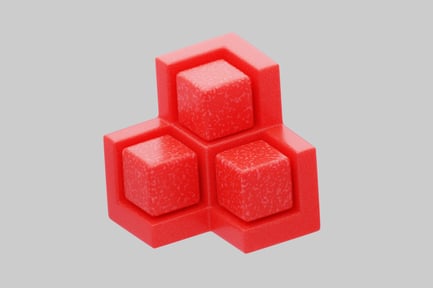 Interlocking cube element