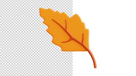 Preview: Sumac Leaf Autumn Plant Element
