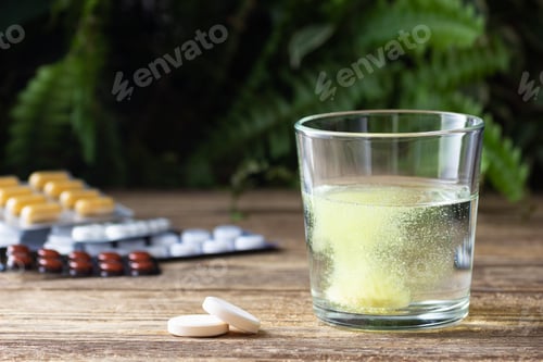 Preview: Natural vitamins and supplements.