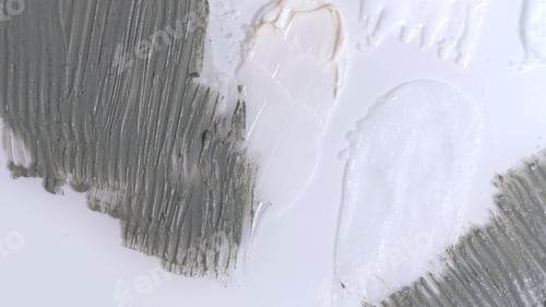 Preview: Spa. Facial Mask part of face. Background texture.