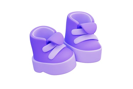 Preview: Boots 3D Illustration