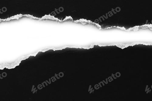 Preview: realistic, ripped paper, page, torn, sheet