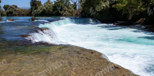 Preview: Manavgat waterfall Manavgat River is near the city of Side
