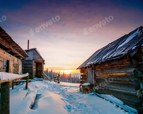 Preview: Beautiful winter landscape