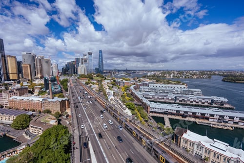 Preview: Sydney Skyline From The Harbour Bridge in Australia
