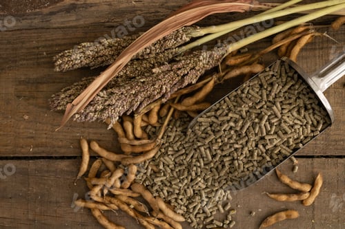 Preview: sorghum and soy based feed for pigs and chickens