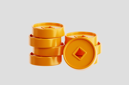 Preview: Chinese Coin Stack
