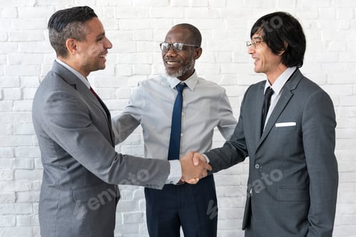 Preview: Business Team Handshake Collaboration Concept