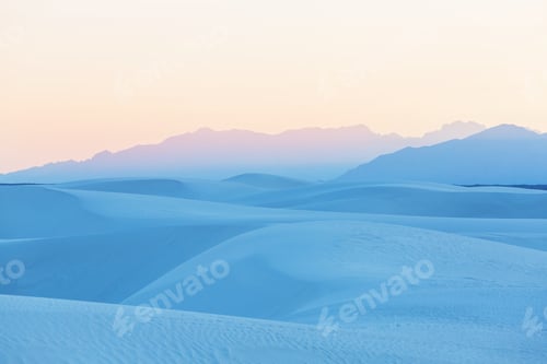 Preview: White sand dunes