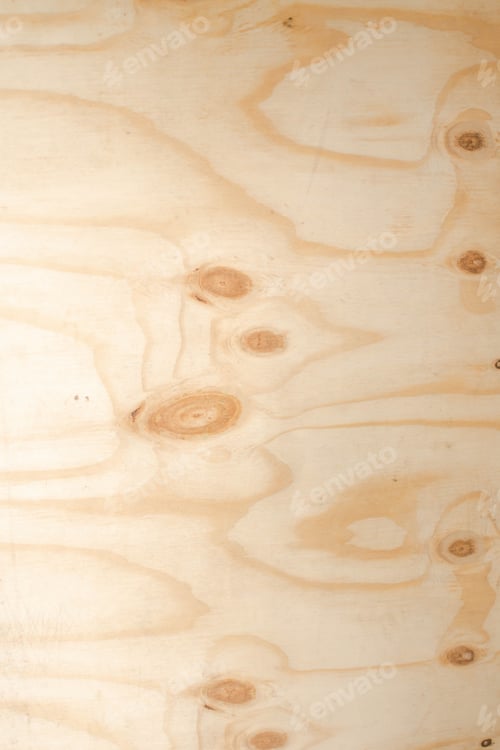 Vorschau: Holz ist Sperrholz und hat viele kleine Löcher