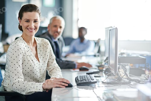 Preview: She stands out in this office