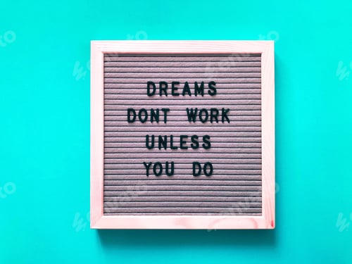 Preview: Dreams don’t work unless you do