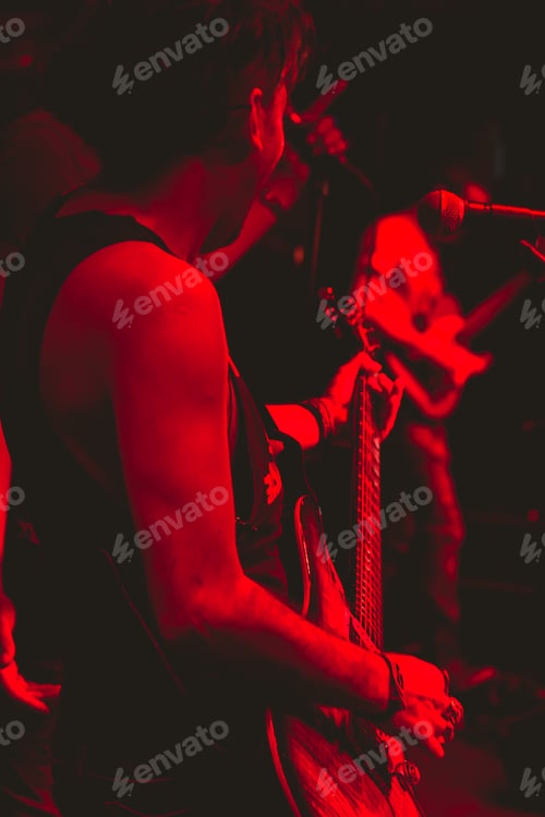 Preview: Guitarist on stage