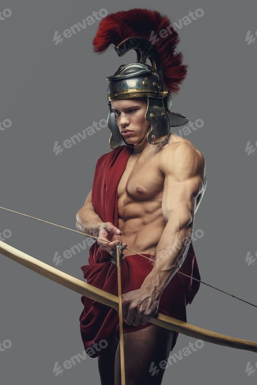 Preview: Roman warrior with bow.