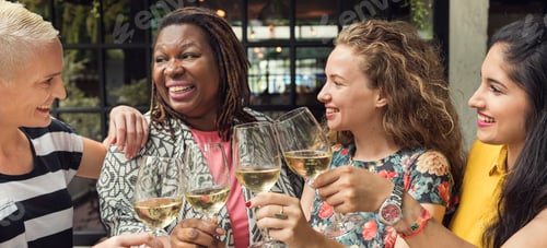 Preview: Women Communication Together Happy Concept