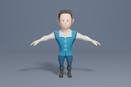 Preview: Medieval character noble 2