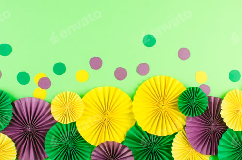 Preview: colorful background of mardi gras or carnival