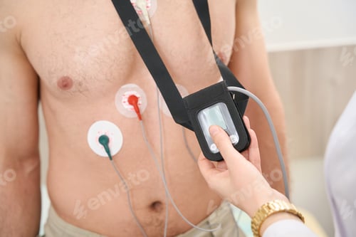 Preview: Cardiologist measures rhythm of heart in the hospital