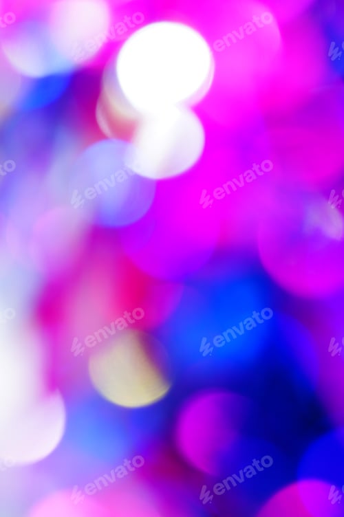Preview: Bokeh Vivid Color Background