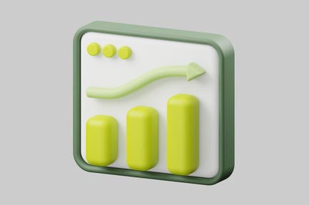 Preview: Minimalist growth chart